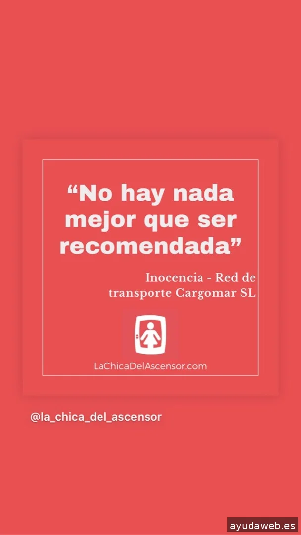 La Chica Del Ascensor