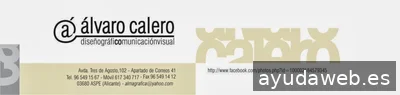 Álvaro Calero, Diseño Gráfico