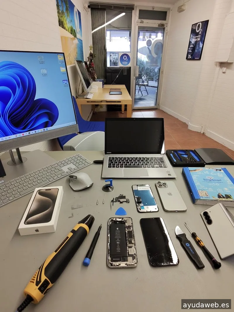 SergiSmart O2 | Informático Platja d’Aro | Reparación Móviles Ordenadores | Fibra, Móvil y TV | Windows o Mac| Movistar+