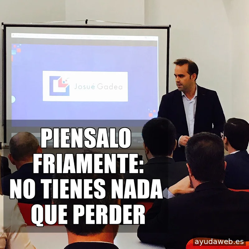 Josué Gadea -Formación y mentoría Ventas y Marketing-