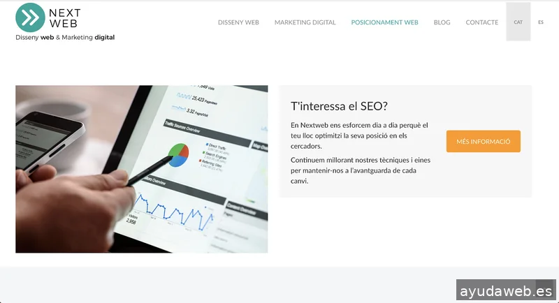 Nextweb - Agencia Diseño Web en Barcelona