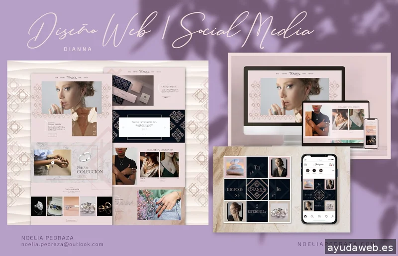 Noelia Pedraza | Estudio de diseño | Diseño web | Branding