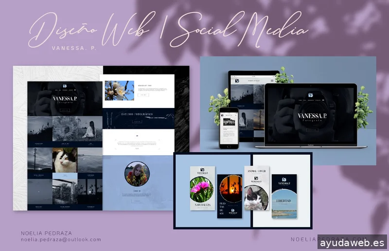 Noelia Pedraza | Estudio de diseño | Diseño web | Branding