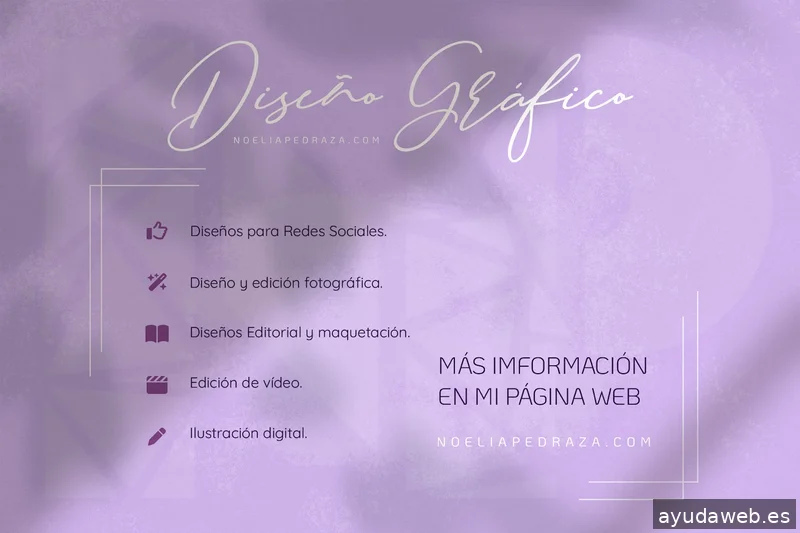 Noelia Pedraza | Estudio de diseño | Diseño web | Branding