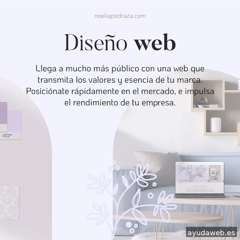 Noelia Pedraza | Estudio de diseño | Diseño web | Branding