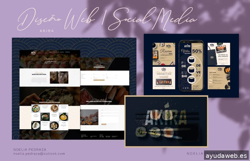 Noelia Pedraza | Estudio de diseño | Diseño web | Branding