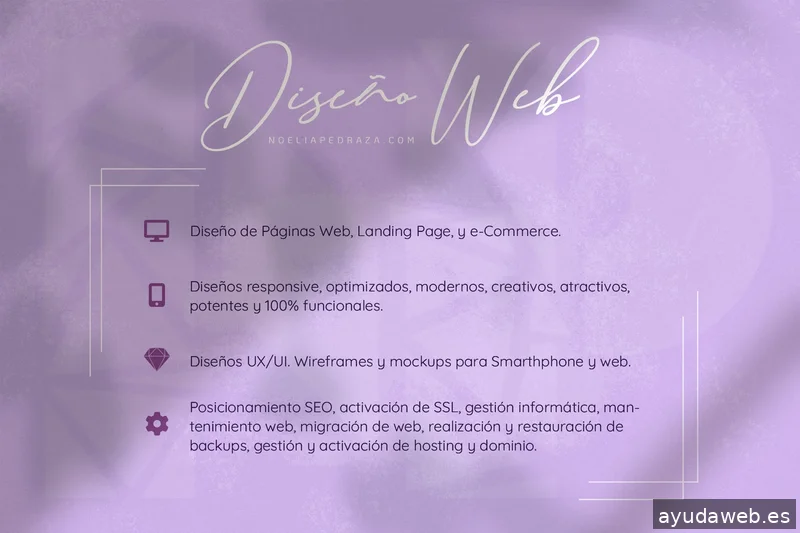 Noelia Pedraza | Estudio de diseño | Diseño web | Branding