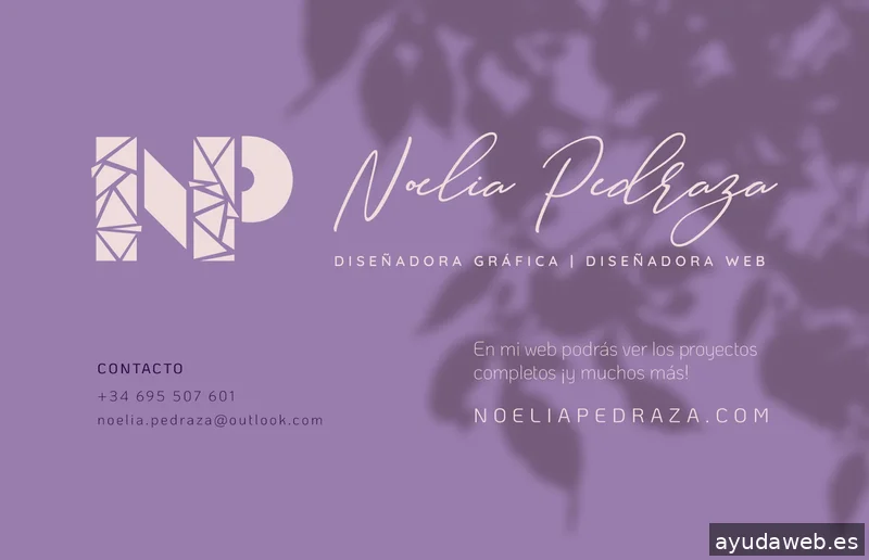 Noelia Pedraza | Estudio de diseño | Diseño web | Branding