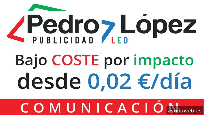 Pedro López Publicidad Led