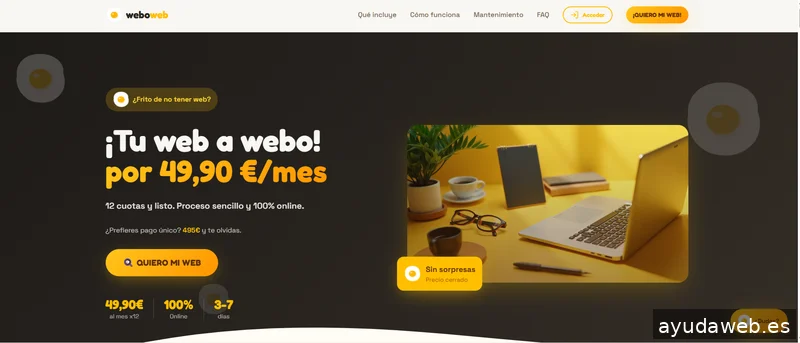 WeboWeb – Diseño web Sevilla