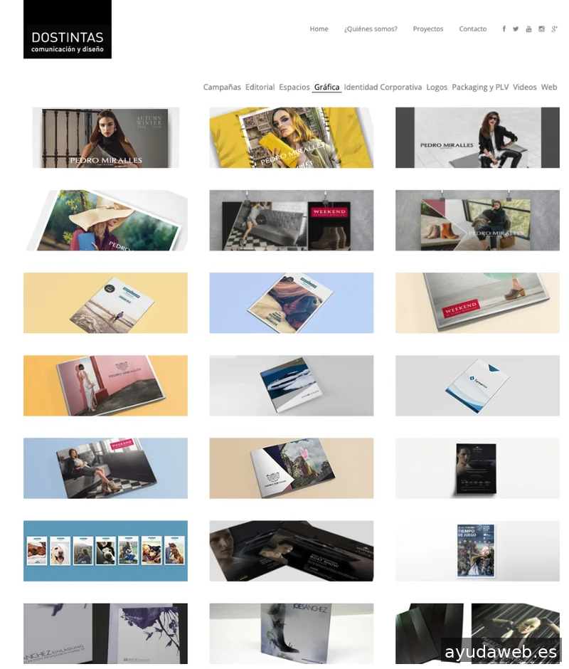 Dos Tintas Agencia de Publicidad comunicacion y diseño Elche