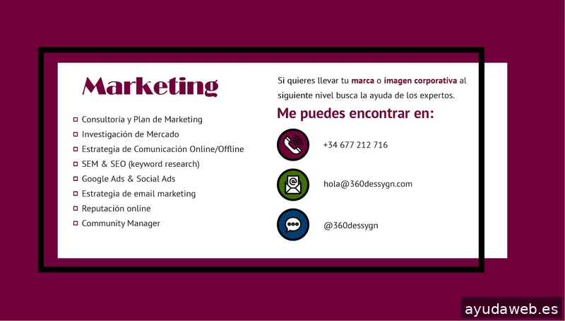 DESSYGN - Marketing. Diseño. Web. Idiomas. Tu marca en 360º