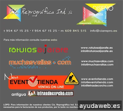 Cia. Reprográfica Ind., S.L.