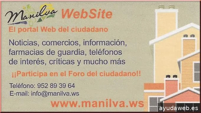 〽️ Manilva WebSite