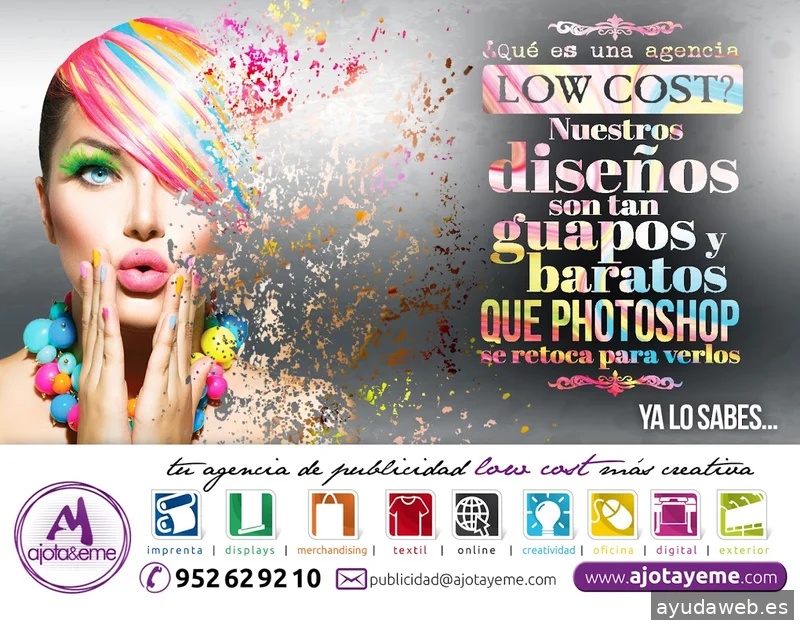 Ajotayeme, tu agencia de publicidad LowCost + Creativa