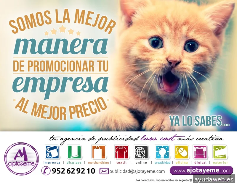 Ajotayeme, tu agencia de publicidad LowCost + Creativa
