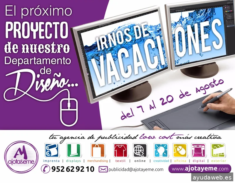 Ajotayeme, tu agencia de publicidad LowCost + Creativa