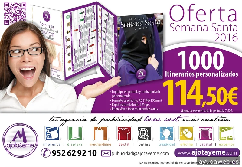 Ajotayeme, tu agencia de publicidad LowCost + Creativa