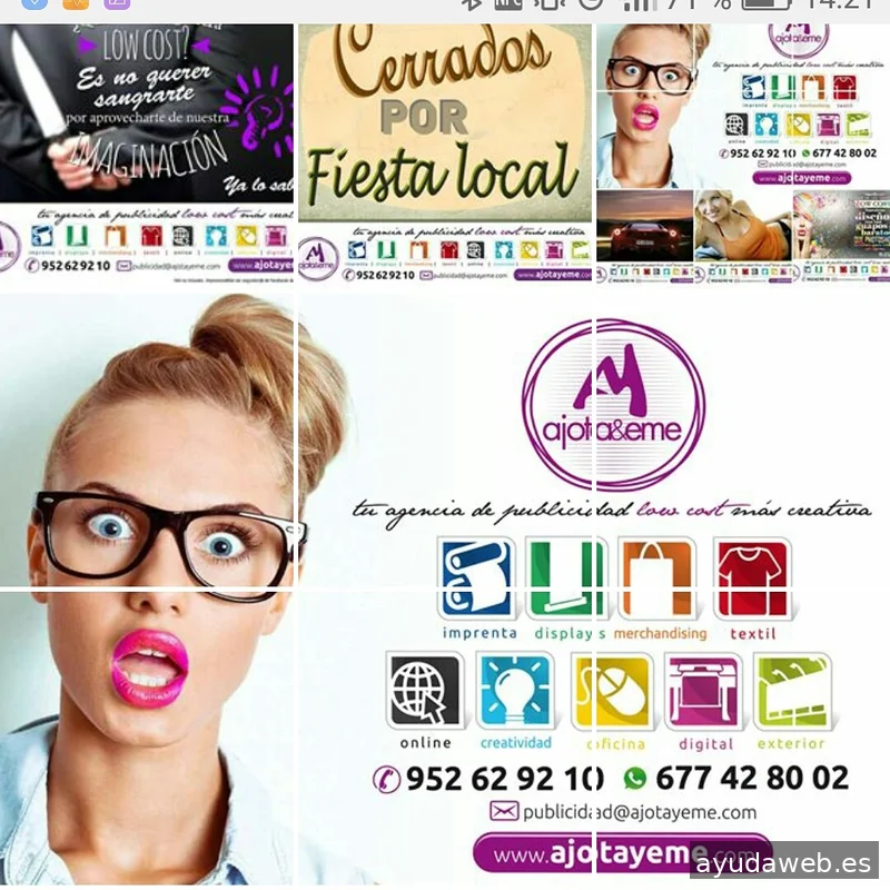 Ajotayeme, tu agencia de publicidad LowCost + Creativa