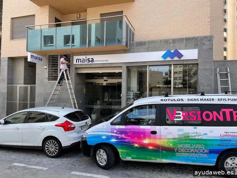 Version Tres | rótulos | carteles | Vinilos | publicidad