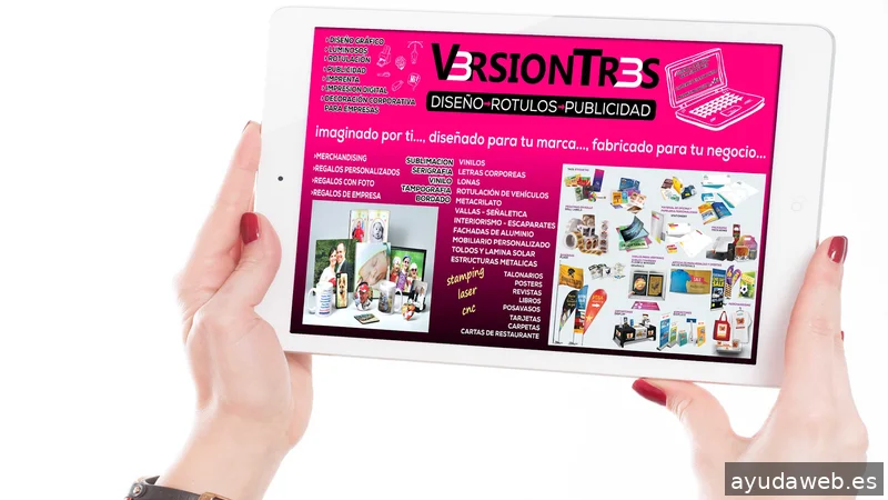 Version Tres | rótulos | carteles | Vinilos | publicidad