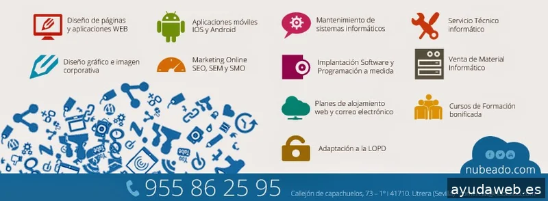 NUBEADO - Diseño web, posicionamiento web, aplicaciones web. Sevilla.