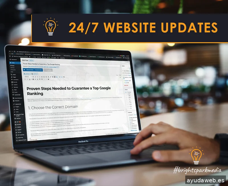 Bright Spark Media - Web Design Marbella - Web Management