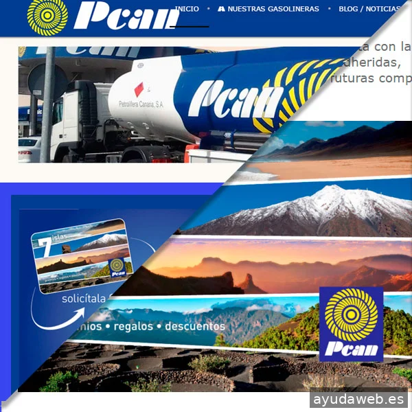 Páginas web Tenerife
