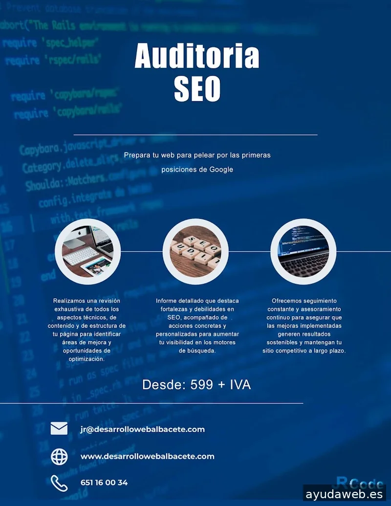 Desarrollo Web Albacete | Consultor SEO