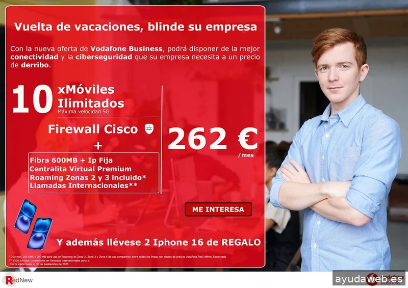 RED NEW - Distribuidor Vodafone Empresas en Madrid