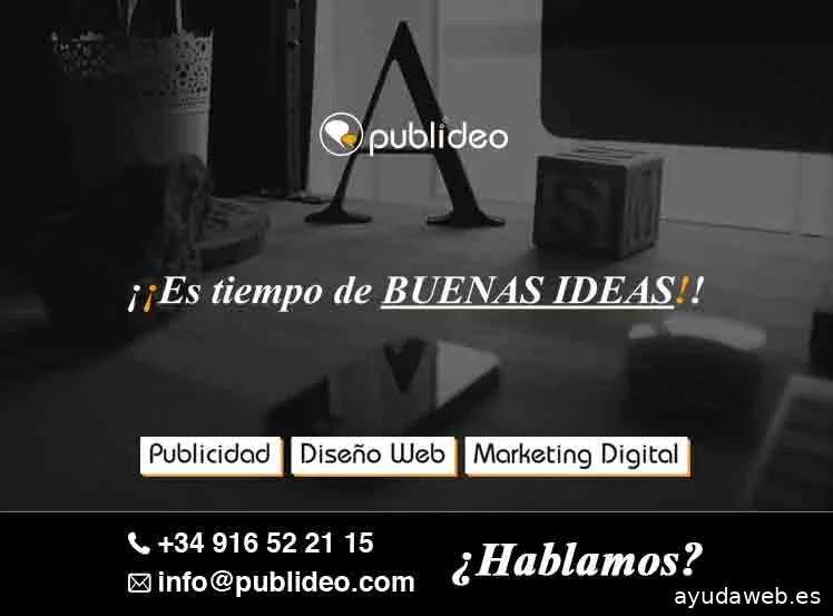 publideo - Publicidad | Diseño Web | Marketing Digital