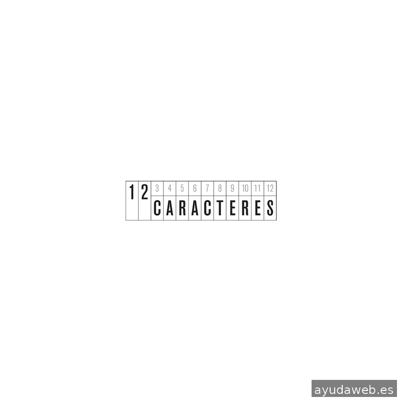 12caracteres