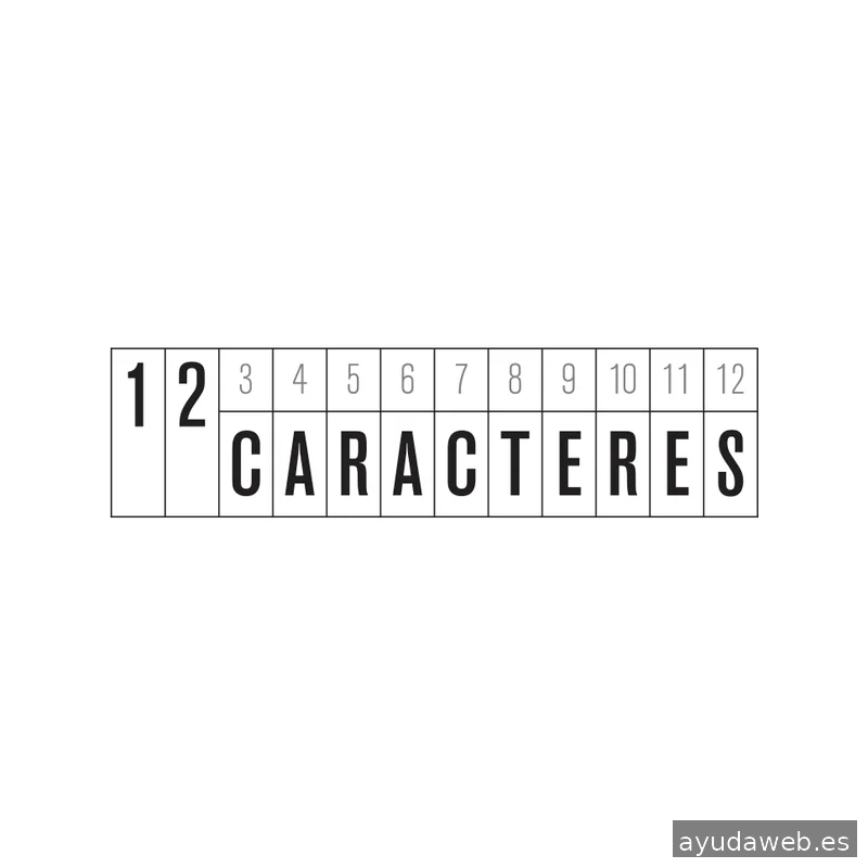 12caracteres