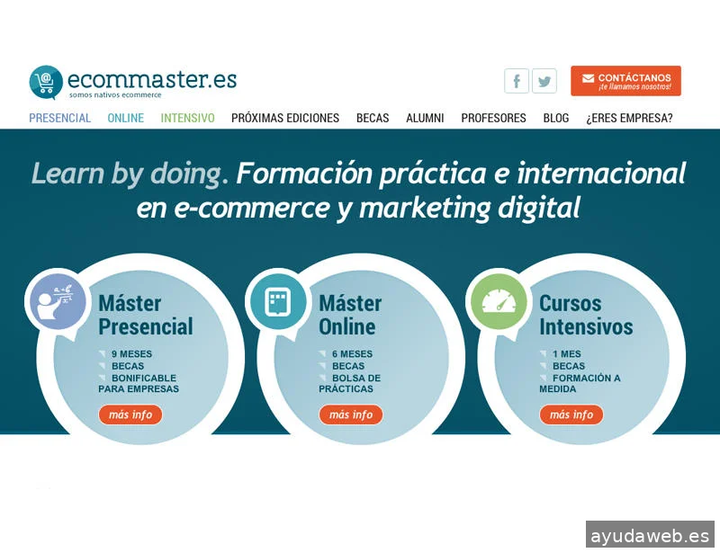 Ecommaster.es, Másters de Marketing Digital y Comercio Electrónico en Alicante