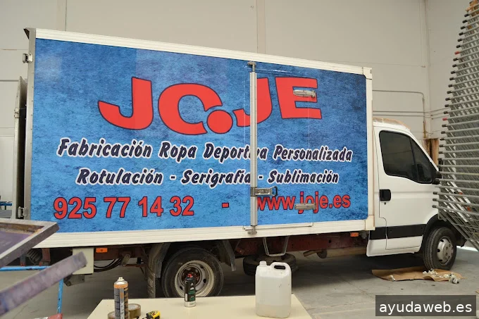 JOJE: Serigrafía, sublimación, publicidad y diseño web en Toledo