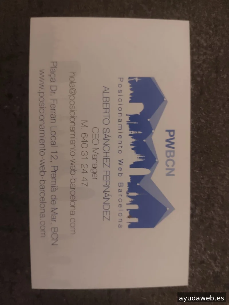 PW BCN: Agencia SEO Maresme - Mataró - Premia de Mar