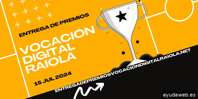 entrega de premios vocación digital raiola