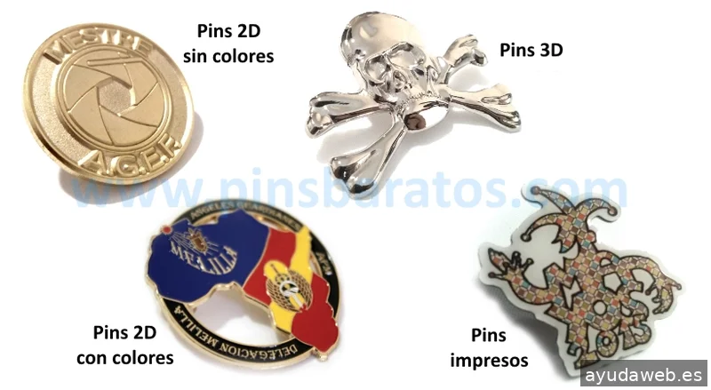 Pinsbaratos.com - Pins Personalizados