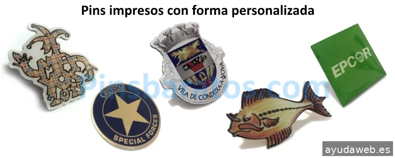 Pinsbaratos.com - Pins Personalizados