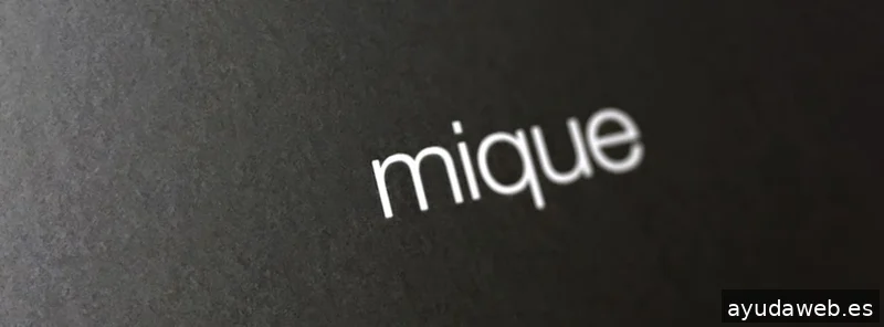 Estudio Mique, branding y diseño gráfico