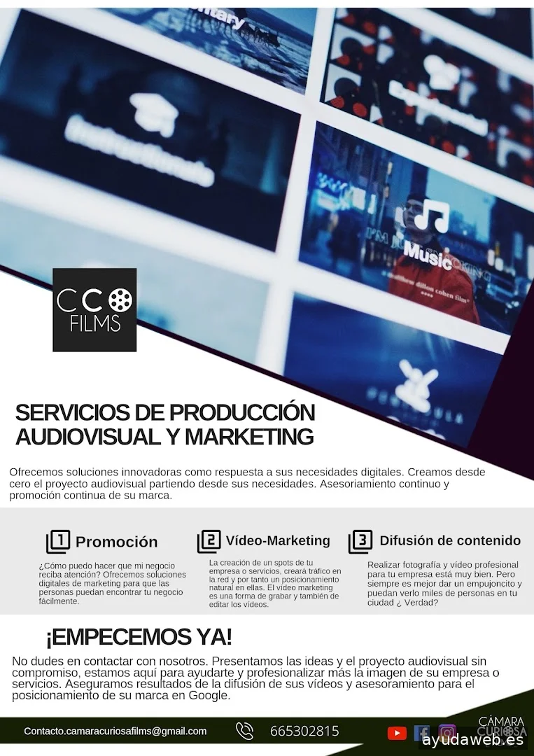 Cámara Curiosa Films | Productora audiovisual | Vídeo & Fotografía