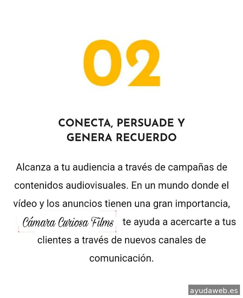 Cámara Curiosa Films | Productora audiovisual | Vídeo & Fotografía