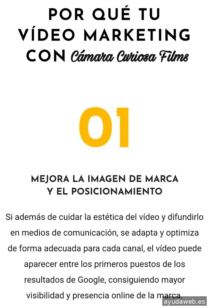 Cámara Curiosa Films | Productora audiovisual | Vídeo & Fotografía