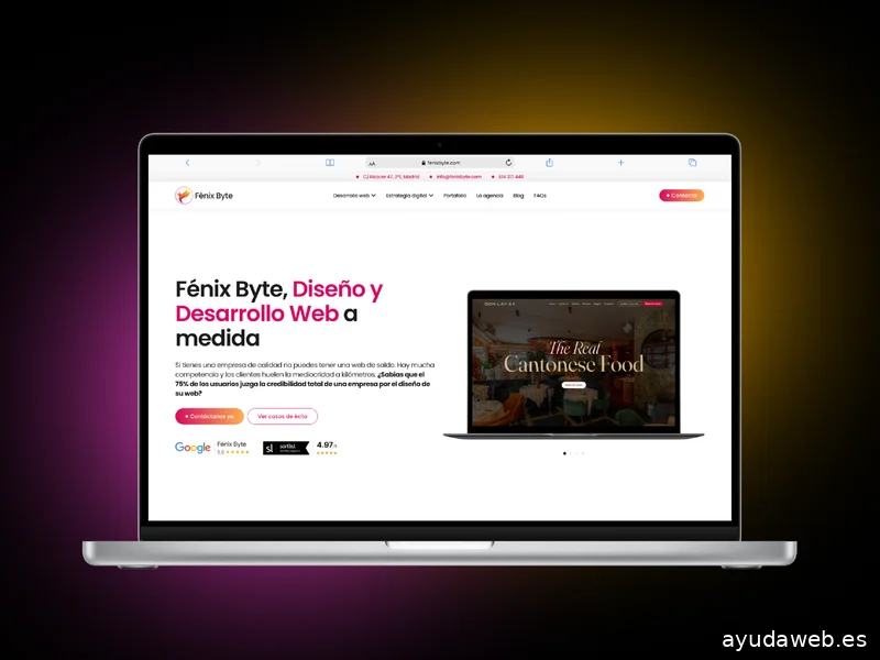 Fénix Byte | Agencia diseño web Madrid