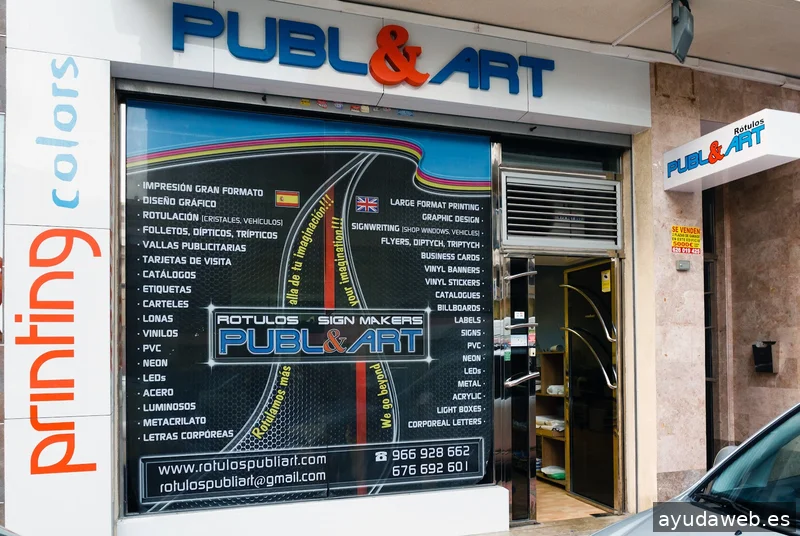 Rotulos Publiart torrevieja