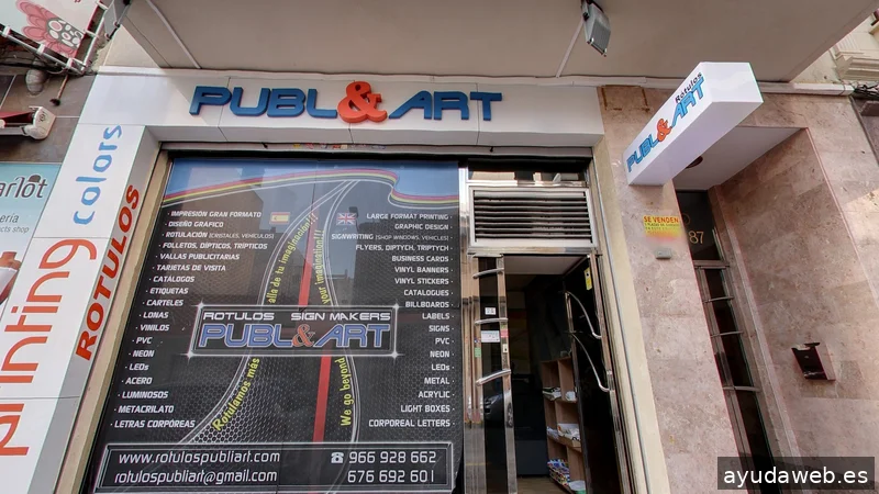 Rotulos Publiart torrevieja