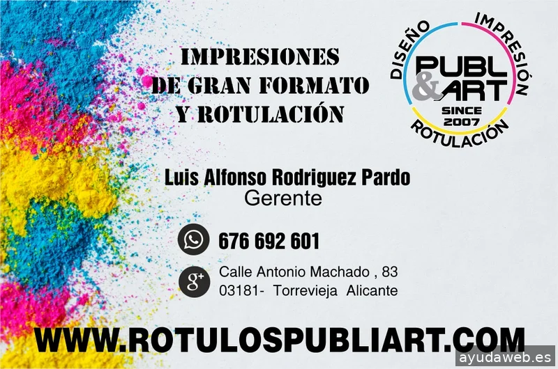 Rotulos Publiart torrevieja
