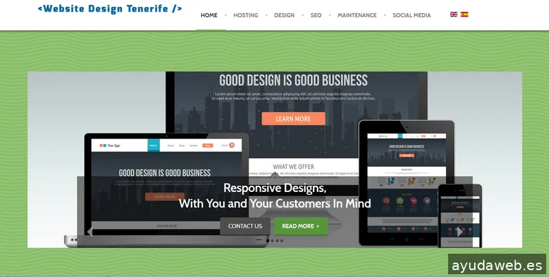Website Design Tenerife