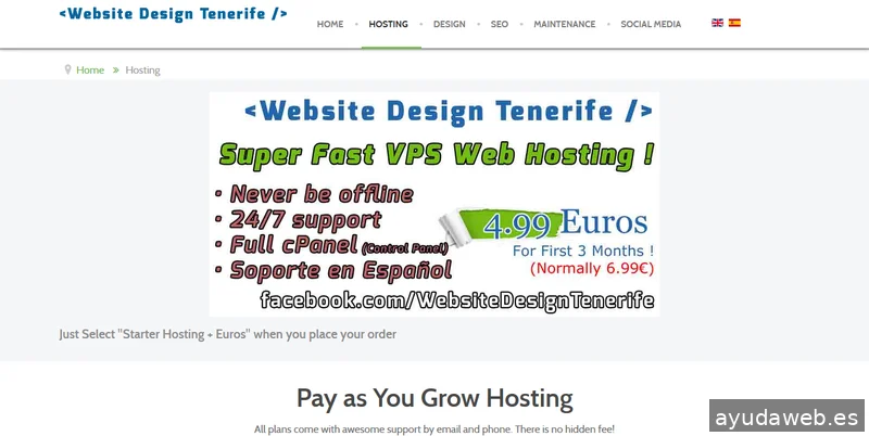 Website Design Tenerife