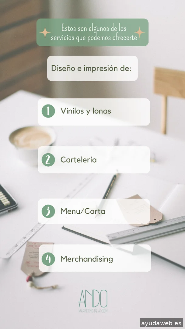 ANDO Agencia de Marketing - Servicio de Diseño
